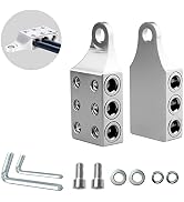 Young Dance Post Battery Terminals 8 AWG up to 4/0 AWG Gauge, 6-Way Connectors for Lithium or AGM...