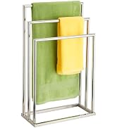 Free Standing Towel Racks for Bathroom, 3 Tier Stainless Steel Bathroom Towel Rack, Towel Drying ...