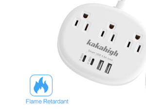 white extension cord