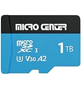 Micro Center Performance 1TB microSDXC Card, A2 Micro SD Card, UHS-I C10 U3 V30 A2 4K UHD Video F...