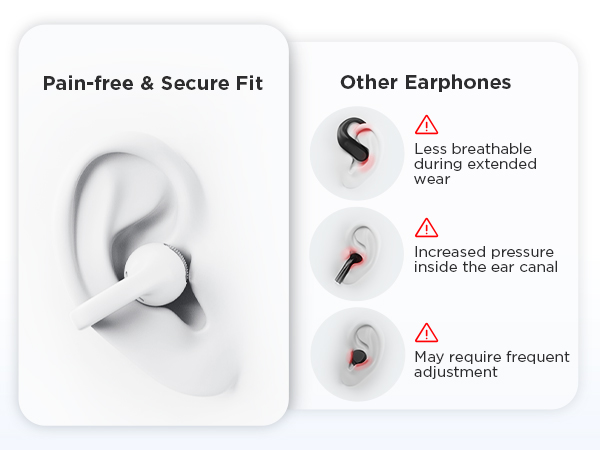 clip-on open-ear earbuds