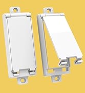 childproof rocker light switch guard white