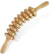 Deston Manual Massager Curved Wooden Handheld Roller Trigger Point Massager Stick for Fascia, Cel...