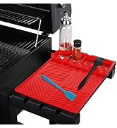 Griddle Mat Barbeque Grill Accessories Tools for Blackstone, Side Shelf Mat Grill Pad for Outdoor...