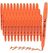 Cgerma Orange Highlighters, 36 Pack, Chisel Tip Highlighter Pack, Quickly Drying, Perfect for Stu...