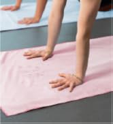 S&T INC. Aura Microfiber Yoga Mat Towel, 2 Pack, 26.5" x 72", Grey | Soft and Absorbent, Quick-Dr...