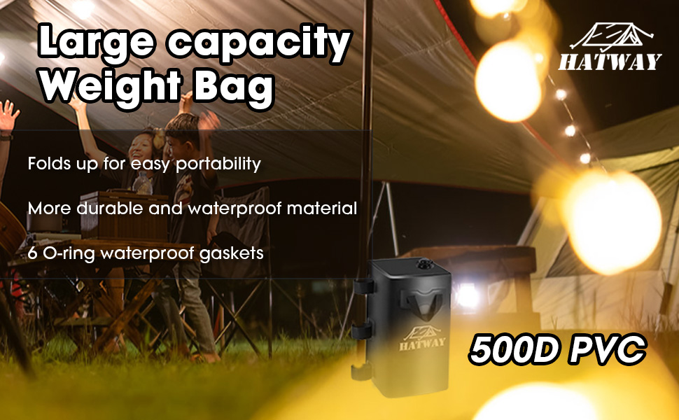 Canopy Water Weight Bag