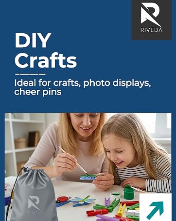 DIY Crafts ideal for crafts, photo displats cheer pins