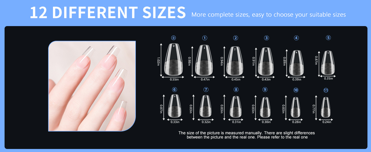False Nail Tips press on nails fake nails gel x nail tips beetles gel polish gifts for women