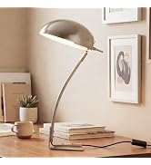 PSDSSHIIS 18.4" Metal Desk Lamp Modern Industrial Table Lamp, Adjustable Neck Architect Lights (3...
