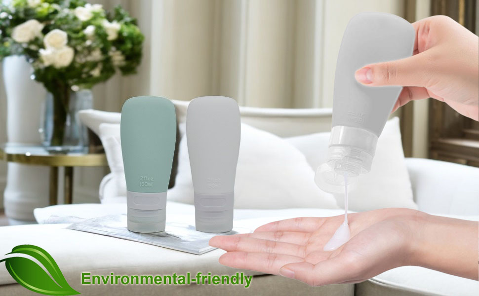 silicone travel containers