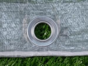 Metal grommets 6x10 clear tarp 4x6 small clear tarp 8x10 large tarp 20x20 20x30 transparent tarp