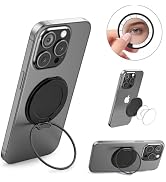 AUROX for Magsafe Base Phone Grip, Magnetic Base R Stand Compatible with PopSocket, Magnetic Desk...