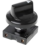 4 Position 3 Speed Rotary Fan Switch, Ceiling Fan Speed Governor with Isolator Button, Wall Contr...