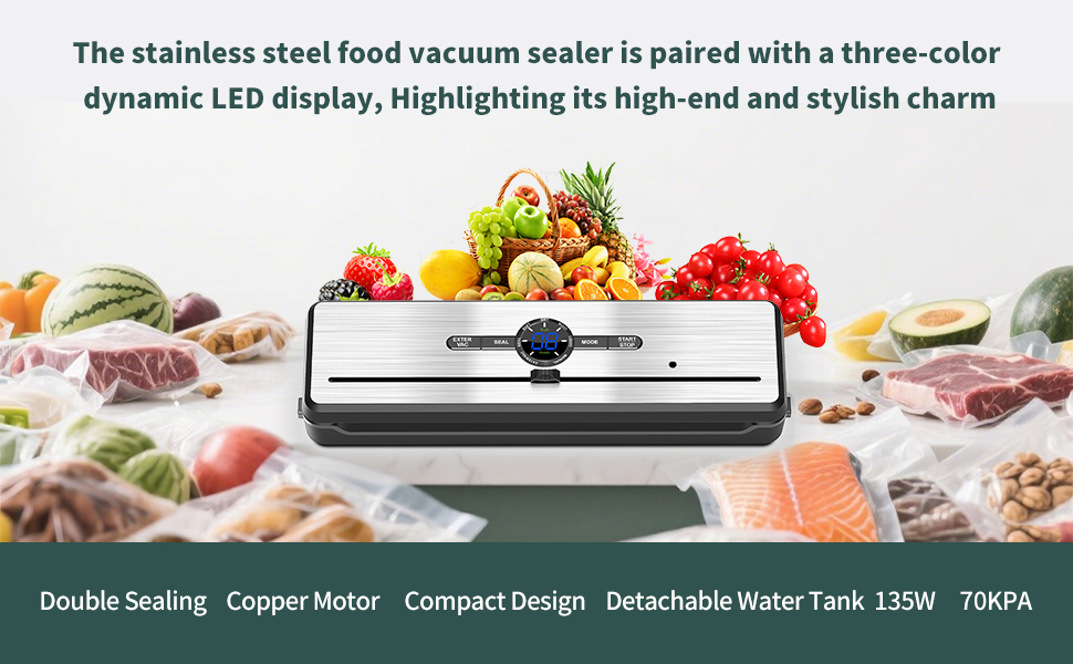 VACUUM FOOD SEALER MACHINE