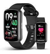 SOUYIE Smart Watch Fitness Trackers for Men Women, 1.47? HD Curved Screen, 24/7 Heart Rate/SpO2/ ...