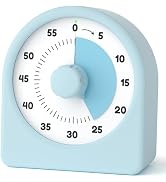 LIORQUE Visual Timer for Kids with Pause Function,Timer for Kids and Adults, Protective Case, Sil...