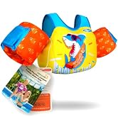 AEOCOO Puddle Float Jumper 20-30-50-60-70 Pounds, Toddler Swim Vest for 1-3-5-6-9 Years Old, Pool...