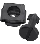 Black Engine Cover Undertray Wheel Arch Screw Plastic for 91501-SS8-A01, 91601-SS8-A01 Body