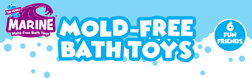 mold-free bath toys