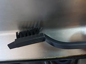 Non-abrasive joint cleaning