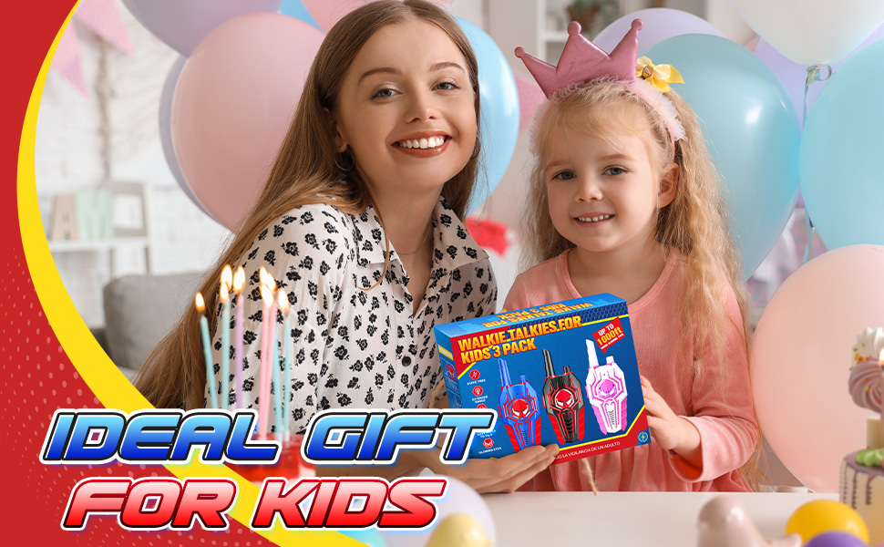 walkie talkies for kids 3 pack