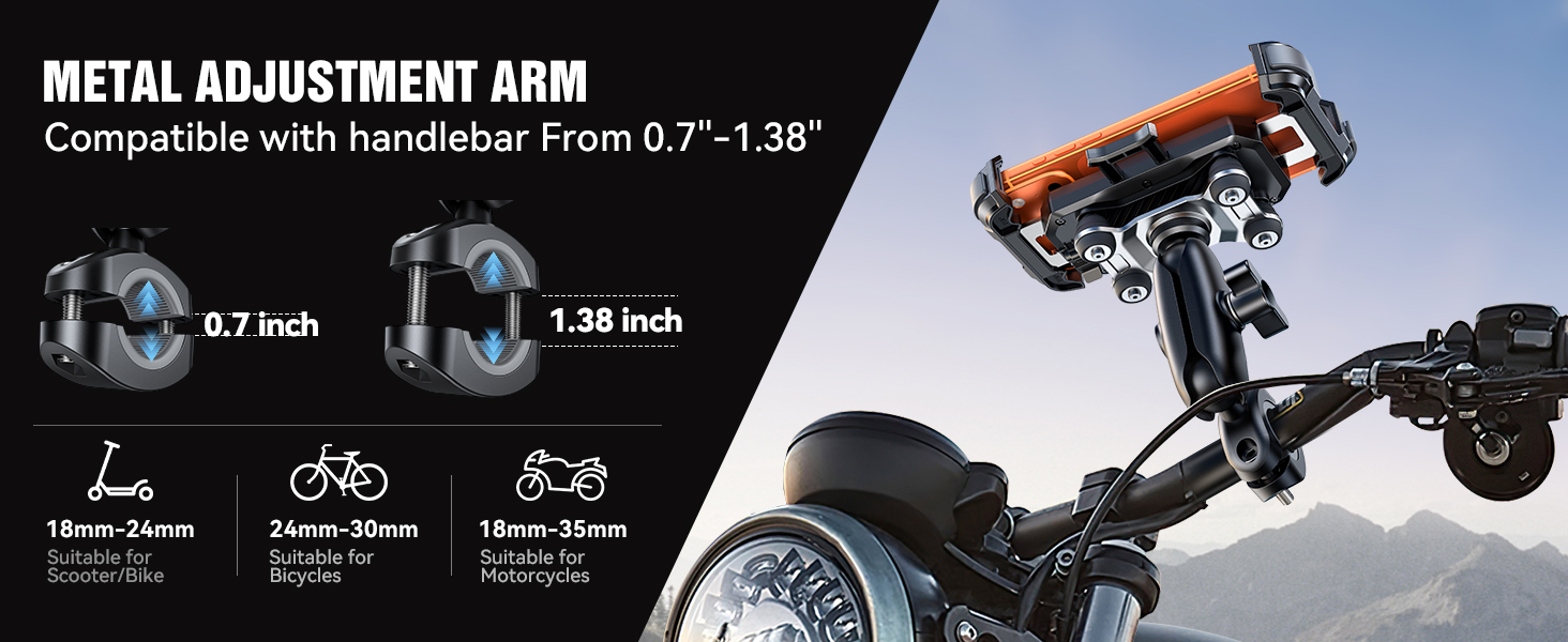 bike phone holder mount