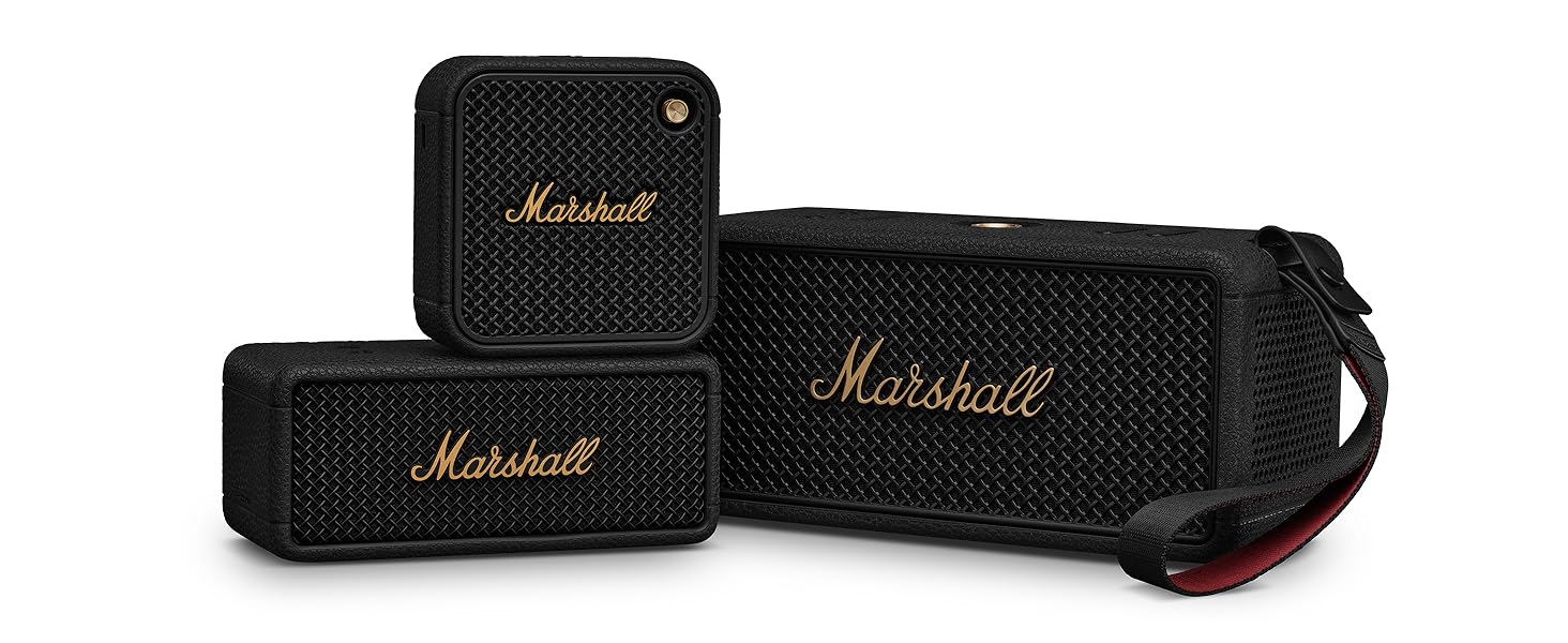Marshall Rugged Portable Speakers
