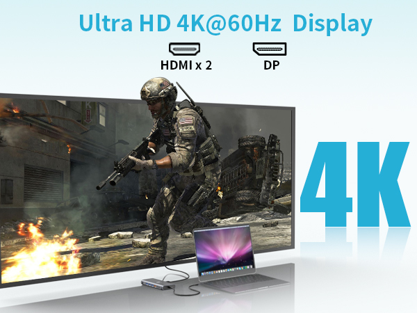 Ultra HD 4K@60HZ Display