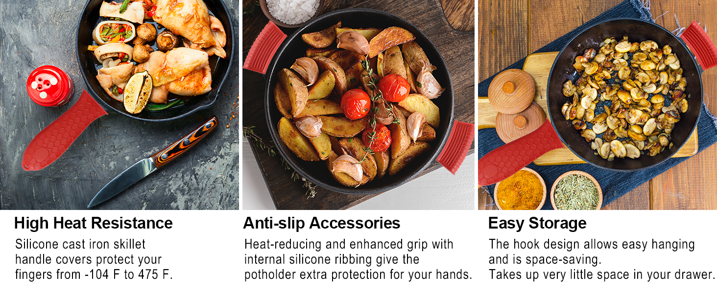 silicone pot handle covers