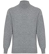 Lona Scott Mens Cashmere Turtleneck Sweater