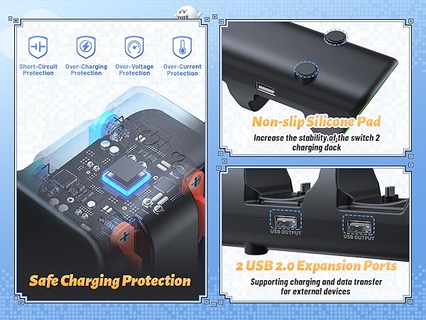 nintendo switch 2 pro controller charger