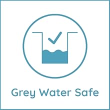 Grey water safe and septic tank safe