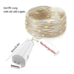 firefly lights, LED fairy lights, mini string lights, mason jar lights