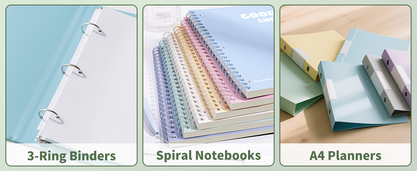 3-Hole Punched Notebook Paper