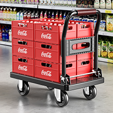 carts with wheels foldable