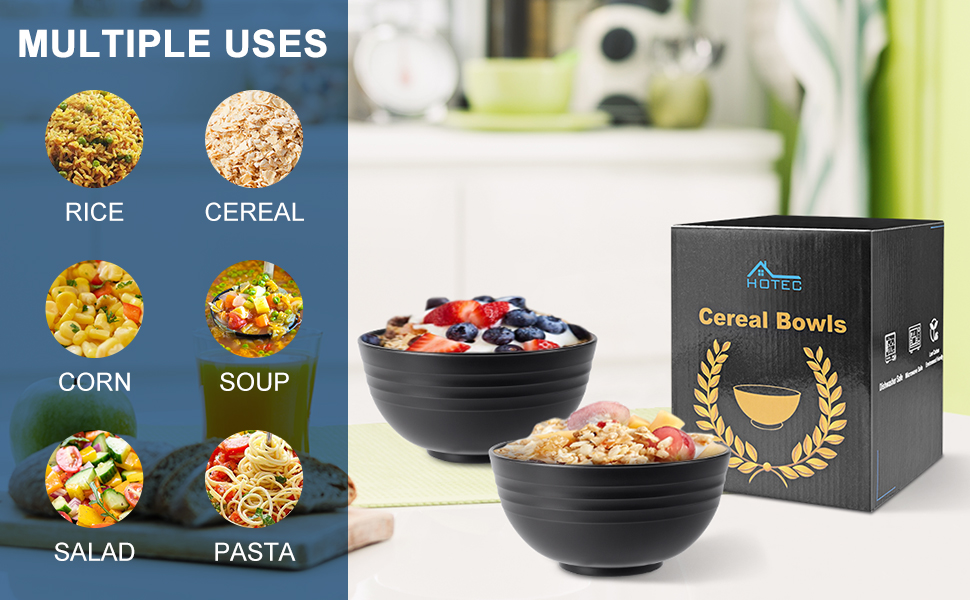 salad soup milk bowls