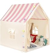 Anbte Kids Play Tent, Spacious & Portable Playhouse Toddler Tent, Indoor/Outdoor Playhouse for To...