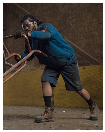 Man working
