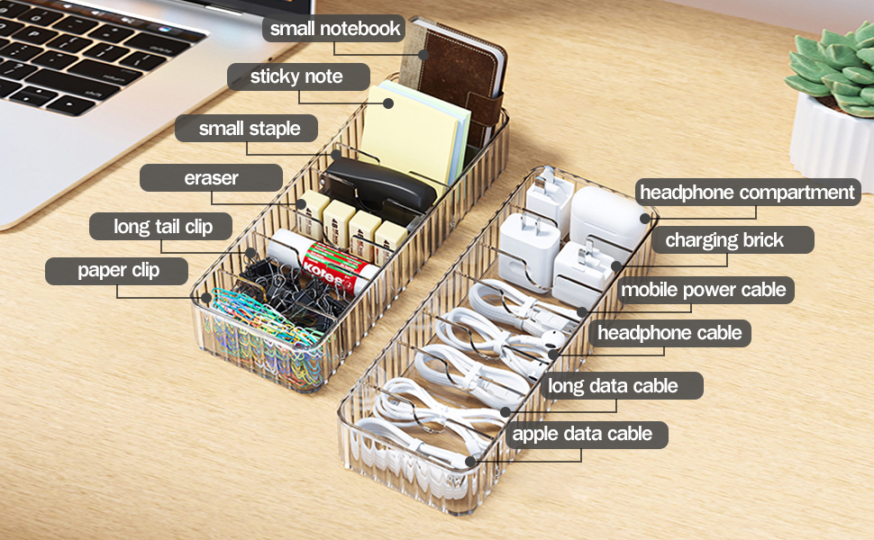 cable storage box multi grid