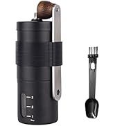 Sonhomay Manual Coffee Grinder, Coffee Bean Grinder, Stainless Steel Burr Hand Crank Coffee Grind...