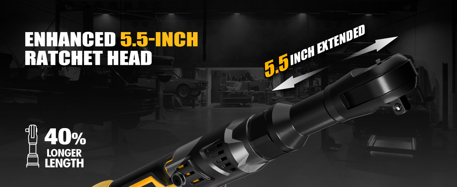 5.5 Inch Extended Head