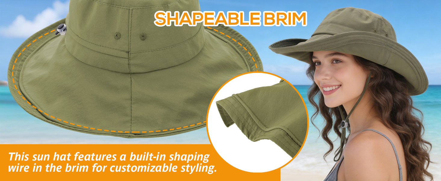 Wide Brim Sun Hat