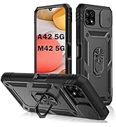 PASNEW for Samsung Galaxy A42 5G Phone Case,Galaxy M42 5G Case,Military Heavy Duty Full Body Shoc...