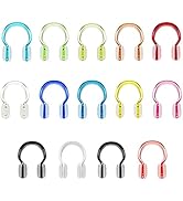 Hurdilen Swimming Nose Clip, 14 Packs Swim Nose Plugs with Waterproof Silica Gel for Kids (Age 7+...