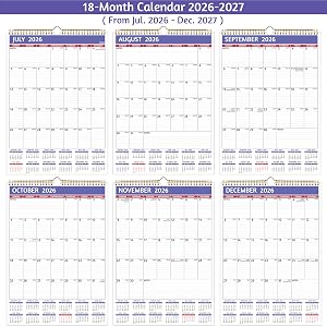 2025-2026 wall calendar
