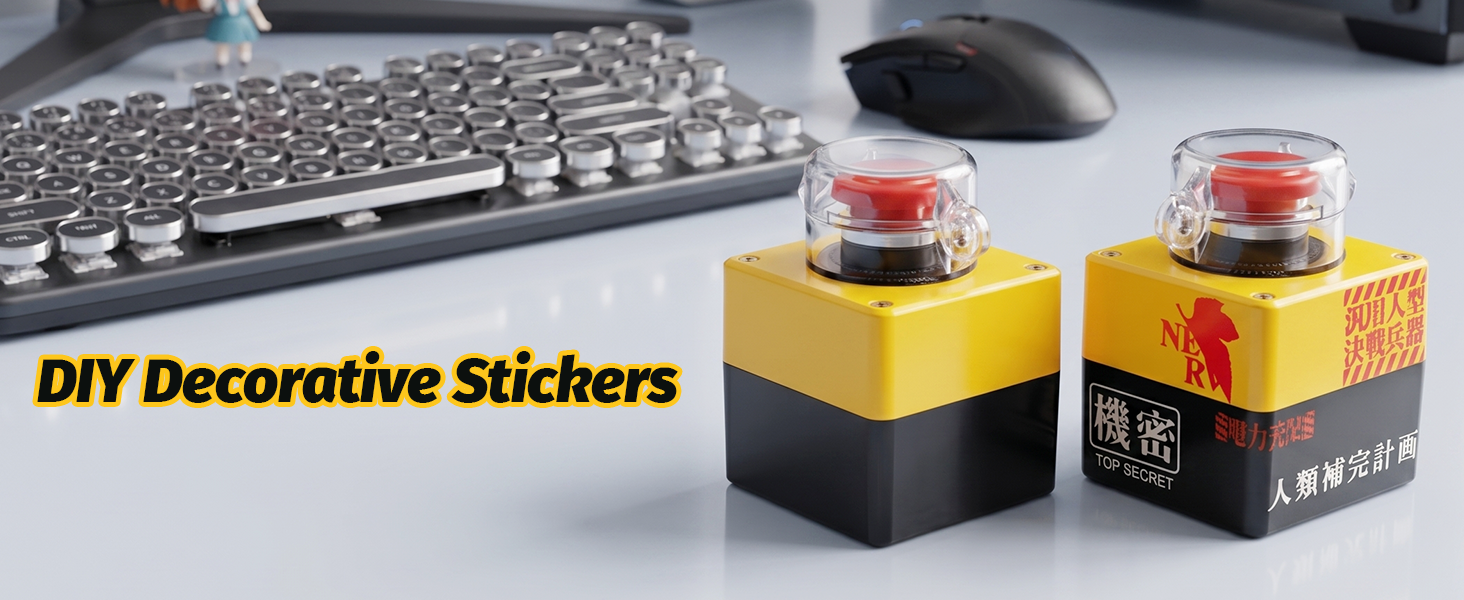 diy decorative power button
