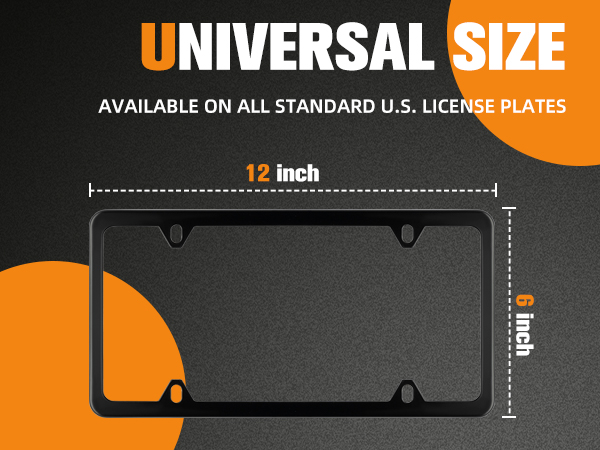 license plate frame