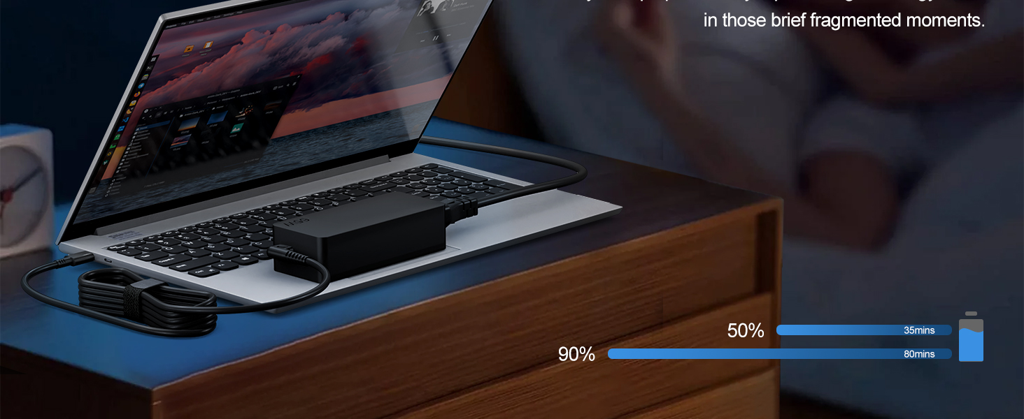 65W USB C Lenovo Laptop Charger