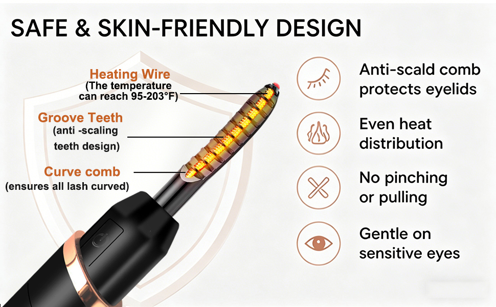 heated lash curler